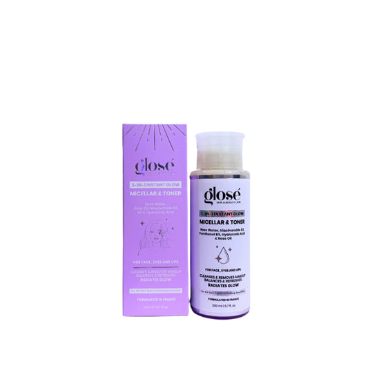 3-in 1 Instant Glow Micellar and Toner